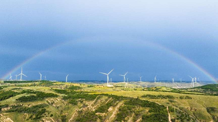 新能源風(fēng)光項(xiàng)目。受訪者供圖