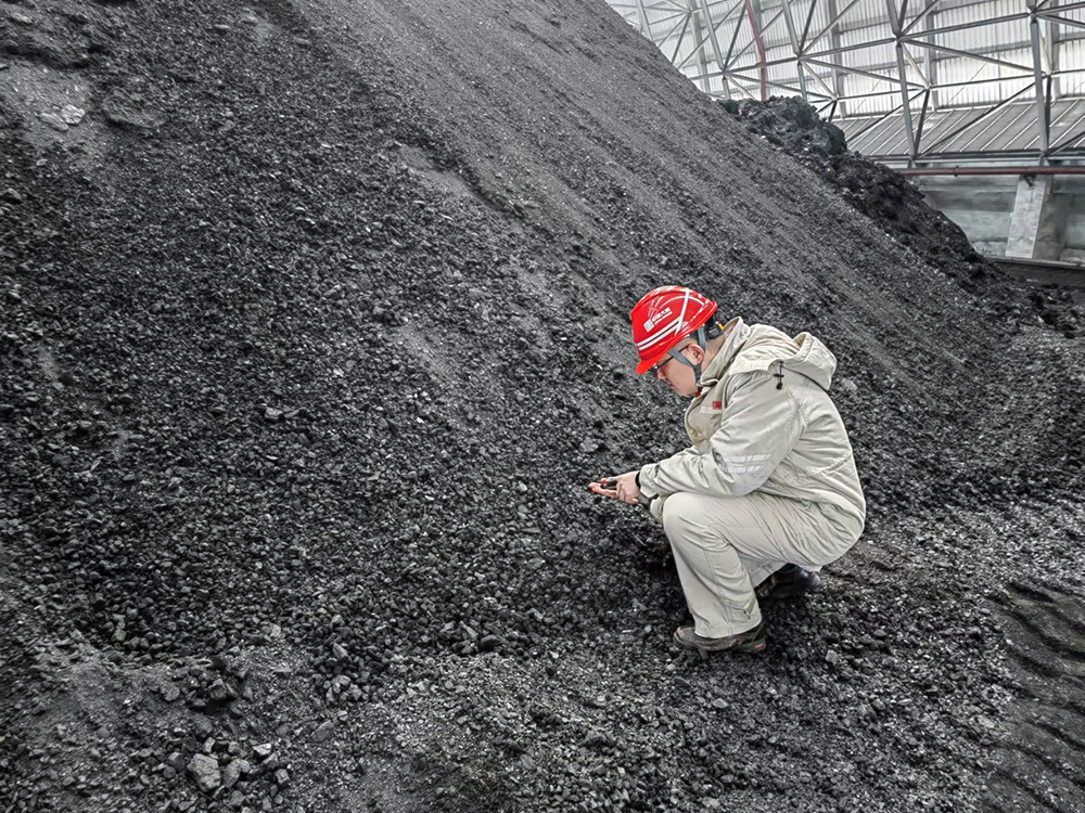 1708326141065028921.jpg 3-大唐東營發(fā)電公司職工查看煤炭煤質情況a.jpg